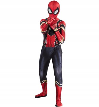 NOWOŚĆ KOSTIUM STRÓJ SPIDERMAN IRON 122