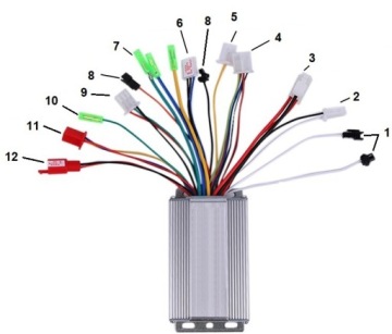 Контроллер для квадроцикла электросамоката 24В 250Вт