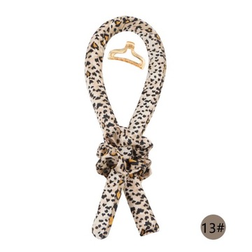 Wave Leopard Heatless Curling Rod Headband Ki