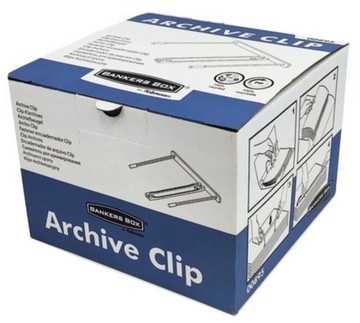 KLIPSY WĄSY SPINACZE ARCHIWIZACYJNE FELLOWES 00895 A'100