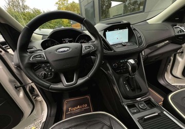 Ford Kuga II SUV Facelifting 2.0 TDCi 180KM 2017 Ford Kuga II VIGNALE AUTOMAT gwarancja bezwypadkowa zarejestrowa 4x4, zdjęcie 30