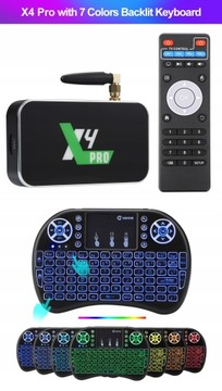 ТВ-приставка UGOOS X4 Pro Android11 ​​Amlogic S905X4 WIFI