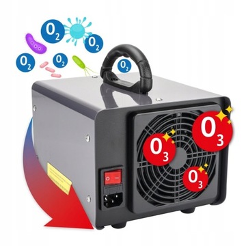 ГЕНЕРАТОР ОЗОНА POWERMAT МОЩНЫЙ 60 000 МГ/Ч ОЗОНАТОР + ТАЙМЕР ПМ-ГОЗ-60Т