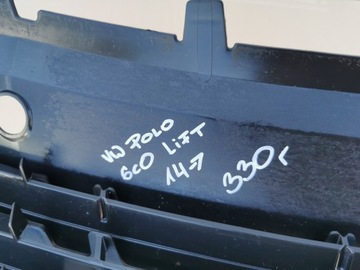 VW POLO 6C0 LIFT 14- РЕШЕТКА РАДИАТОРА 6C0853651G