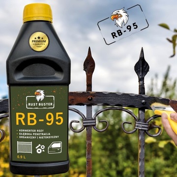 Преобразователь ржавчины РБ-95 Нейтрализатор коррозии 1 кг