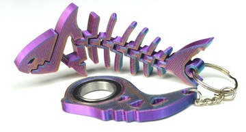 Брелок Акула KEYRAMBIT KEYSPINNER karambit Много цветов!!!