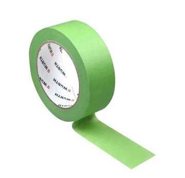 WURTH Taśma ochronna maskująca zielona 48MMX50M