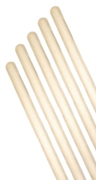 Trzonek Flagowy 140 cm Kij 22 mm Drzewiec - 5 szt