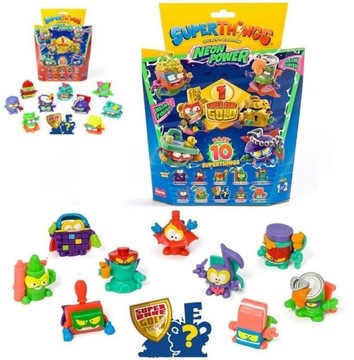 SUPERTHINGS RIVALS OF KABOOM NEON POWER - 10 PACK