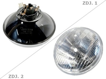 LAMPA PRZÓD SIMSON S51 OKRĄGŁA