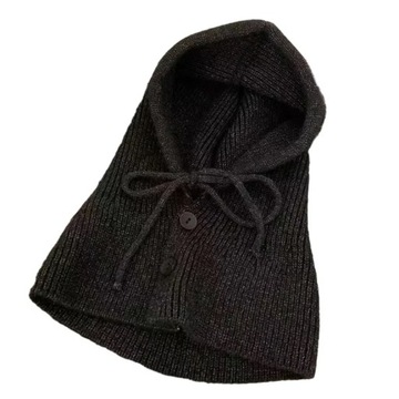 Winter Balaclava Neck Protect Hat with Adjustable Size Warm Cycling Hat