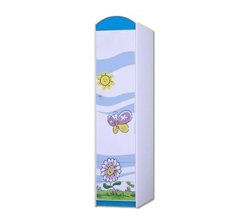 HAPPY ШКАФ SZ01-A - СИНИЙ - ДЕТСКАЯ МЕБЕЛЬ