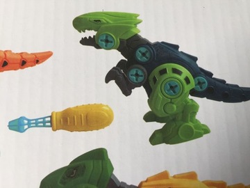 КОНСТРУКТОР ДИНОЗАВРЫ ДИНОЗАВР ДЛЯ СБОРКИ И РАЗБОРКИ T-REX