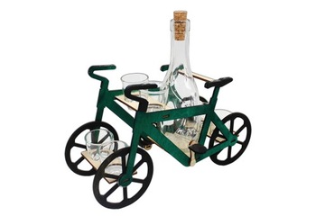 Barek z kieliszkami ROWER super PREZENT