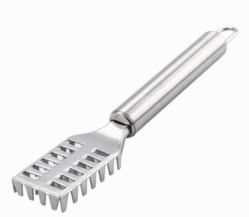 SKROBAK METALOWY SKROBACZKA TARKA NÓŻ RYB OKOŃ LIN