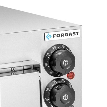 ОДНОКАМЕРНАЯ ПЕЧЬ ДЛЯ ПИЦЦЫ 40 СМ, 2000 ВТ FORGAST FG09552