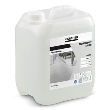 ŚRODEK DEZYNFEKUJĄCY PŁYNNY RM 735 5L KARCHER