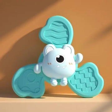 3x СПИННЕР ДЛЯ МАЛЫШЕЙ СЕНСОРНАЯ РАСПЫЛЕНИЕ ПРИСОСКА-ПОГРЕМКА