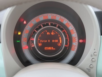 Fiat 500 II Seria 4 1.2 69KM 2018 Fiat 500 1.2, Salon Polska, Serwis ASO, Klima, zdjęcie 10