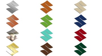 Наклейка SUZUKI разных цветов! матовый и блестящий!