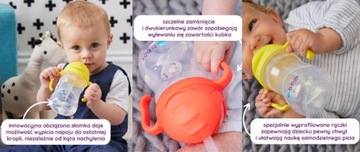 B.BOX BUTTLE GELATO BOTTLE с трубочкой 240 мл, дозатор БУТЫЛКА для детей J. BLUE