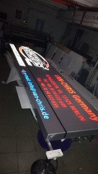 Световой короб светодиодный рекламный баннер 288х60