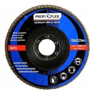 ЛЕПЕЧНЫЙ ДИСК ДЛЯ ШЛИФОВАНИЯ 125 ГР 40