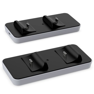 ДОК-СТАНЦИЯ ДЛЯ PS5, ЗАРЯДНОЕ УСТРОЙСТВО ДЛЯ 2-х ПАНЕЛЬНЫХ КОНТРОЛЛЕРОВ