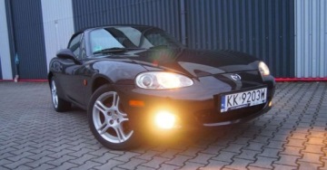 Mazda MX-5 II 1.6 16V 110KM 2004 Mazda MX-5 Memories LimitedEdition DrewnianeWykonczeniaJasna Skora1Wlascic, zdjęcie 28