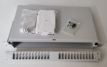 Przełącznica światłowodowa 19'' 1U 24xSC Duplex
