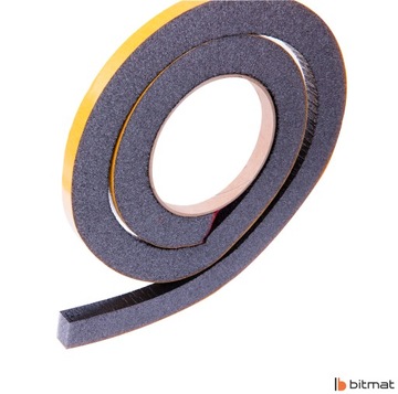 Звукоизоляционная пена, холодоизоляционная лента с клеем 2см х 1см х 100см