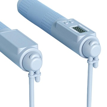 Беспроводные регулируемые гири, длина, скорость, цифровые, с синим счетчиком, 280 см