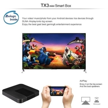 Горячие продажи Smart TV Box Android RK3288A/H3 Amlogic S905W WIFI