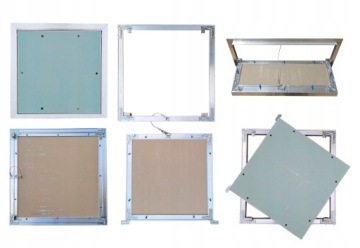 Ревизионная дверь ГК - 40х80 | СКАЧИВАЕМЫЕ | Для сухого строительства! РЕМО