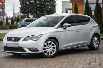 Seat Leon III Hatchback 1.6 TDI CR 105KM 2014 Seat Leon 1.6TDI 105KM 2014 Bezwypadkowy SalonPL Ledy 2xCzujniki Clima, zdjęcie 6