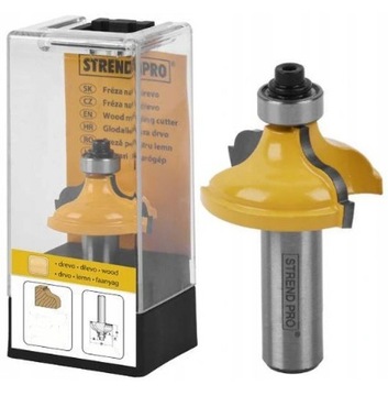 FREZ DO DREWNA PODWÓJNIE ZAOKRĄGLĄJĄCY TRZPIEŃ 8mm