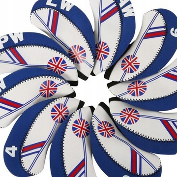 10. Железный головной убор для гольфа, клюшка для гольфа, 4–9, AW, PW,