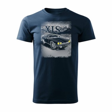 Koszulka z samochodem Jaguar z Jaguarem XJS