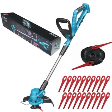 DEDRA PODKASZARKA AKUMULATOROWA KOSA 18V SAS+ 20x PLASTIKOWE OSTRZA 240mm