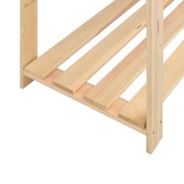 vidaXL Полки с 5 полками 3 шт 170x38x170 см сосна 500 кг