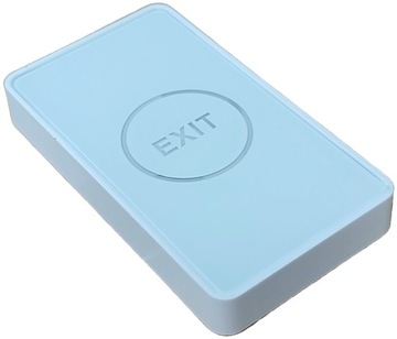 NATYNK PRZYCISK WYJŚCIA OTWARCIA DRZWI FURTKA LED IP68 DOTYKOWY BIAŁY EXIT