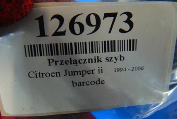 CITROEN JUMPER I PANEL ŘÍZENÍ SKLY