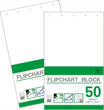 Blok do flipchartów Interdruk 100-64cm 50 kart x2