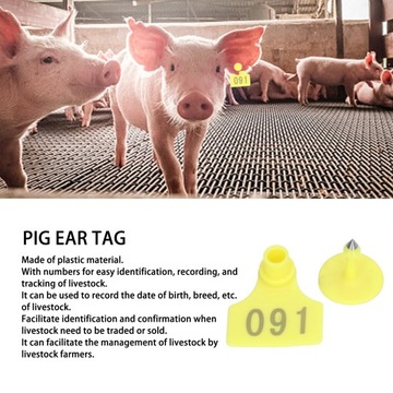 СЕРЬГИ СВИНКИ 100 ШТ.