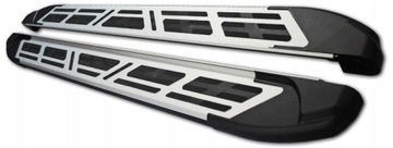 Боковые пороги, пороги, накладка на порог, JEEP Grand Cherokee WK2 10-21