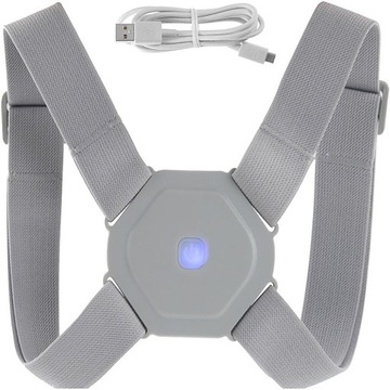 INTELIGENTNY KOREKTOR WAD POSTAWY KRĘGOSŁUPA Proste plecy ORTOPEDYCZNY USB