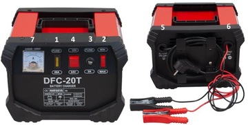 Prostownik samochodowy + rozruch 12V / 24V DFC-50T