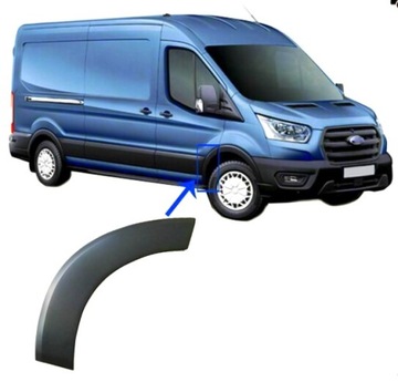 FORD TRANSIT 14- VRSTVA BLATNÍKU LIŠTA PŘEDNÍ PRAVÁ