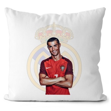 PODUSZKA CRISTIANO RONALDO PREZENT DLA PIŁKARZA PIŁKA NOŻNA JASIEK 40X40CM