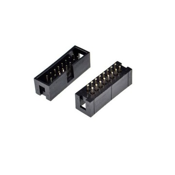 Gniazdo IDC męskie PIN 10 proste THT 2,54mm